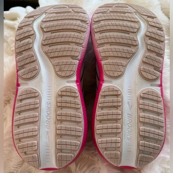 Brooks Empower Her Ghost Max 2 Running Shoe Sport Fuchsia/Orchid/White Sz 10 - Picture 13 of 14